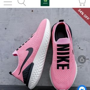 Pink Nikes